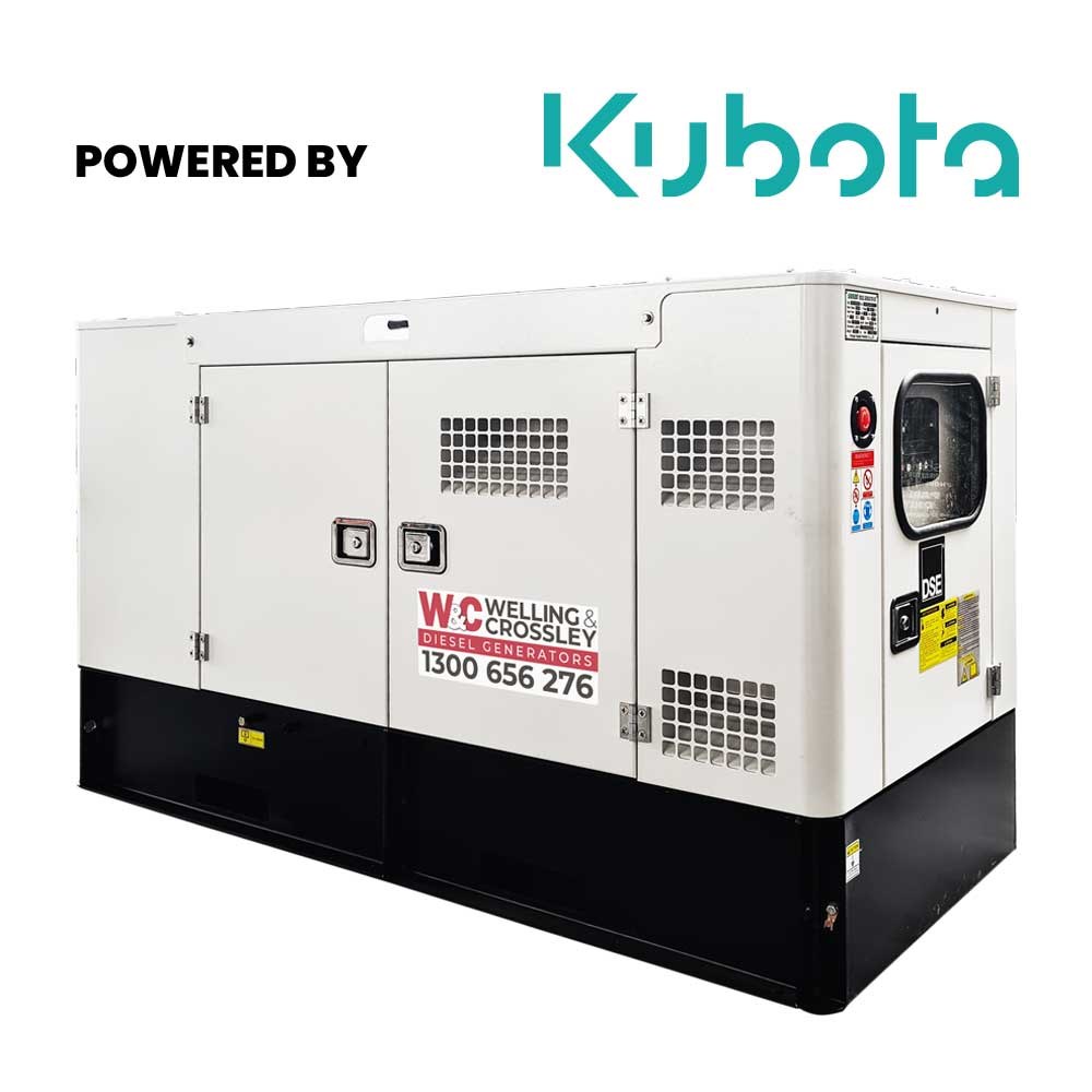 18kVA  Single Phase  Standby Diesel Generator with Kubota Engine in Canopy