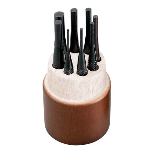 PP/4/ST GROZ PIN PUNCH SET, 100MM OAL, 4 PIECE