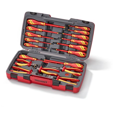 TENG 18 PIECE 1000V VDE PLIER & SCREWDRIVER SET