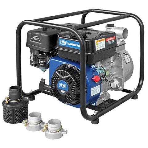 ITM WATER TRANSFER PUMP PETROL 7HP 50MM 28,000 L/H